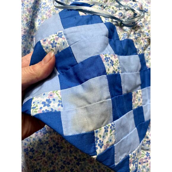 Mommy and Me Handmade Heritage Dainty Floral Cotton Prairie Dress Cottagecore M - Picture 10 of 10